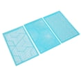 thumbnail image 4 of 3 plantillas de serigrafía para arcilla polimérica, reutilizables, para manualidades, tarjetas de papel, camisetas, lienzos y gafas (209, 213 y 222), 4 of 14