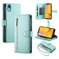 thumbnail image 5 of GANGXUN Étui en Cuir à Rabat pour iPhone Xr - Sangles Longues et Courtes, design Portefeuille, 5 of 5