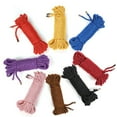 thumbnail image 4 of RUISINERY Soft Polyester Rope 7mm Sturdy Polyester Cord for Craft Supplies and Decoration 15 Meter Long with Metal Ends Use, 4 of 8