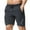 Dark Gray, variant on Odeerbi Workout Shorts for Men Bermuda Shorts 2025 Casual Sports Running Shorts Solid Fitness Training Exercise Quick-drying Pants Olive Green