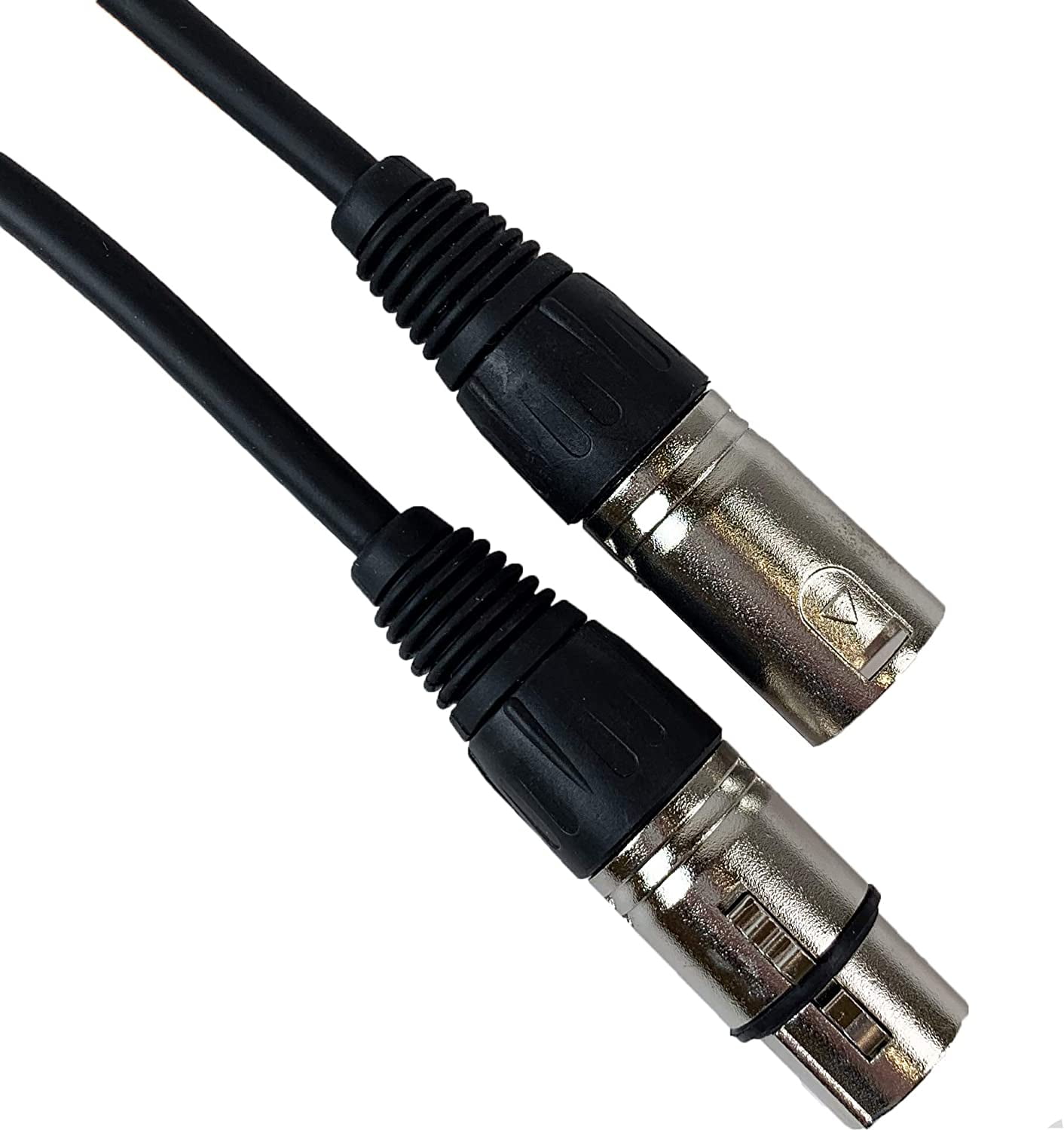 Gearlux 25-Foot 3-Pin Male-to-Female DMX Cable - 4 Pack