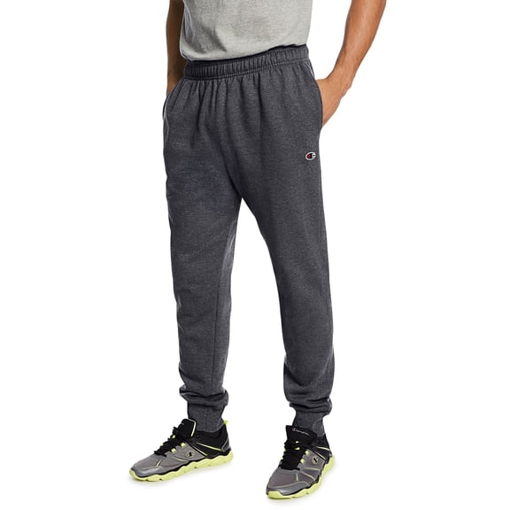 Champion Men’s Athletic Performance Mid-Weight Cross Training Jogger Pant (Granite Heather, 2XL, XXL)