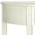 thumbnail image 5 of SAFAVIEH Abram Solid Country Demilune Console with Storage Drawer, White, 5 of 6