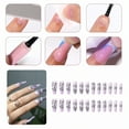 thumbnail image 6 of RAGUPEL 24Pcs Glue on Nails for Women,Butterfly Press on Nails Coffin,Glossy Design Cute Press on Nails,Nails Press Ons Suitable for Parties,Gatherings and Photo Shoots,Style3, 6 of 7