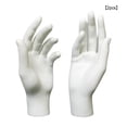 thumbnail image 2 of serony 2Pcs Jewelries Hands Model Multifunctional Mannequin Hand Simulation Rings Display Base Showing Jewelry Store Household White, 2 of 6