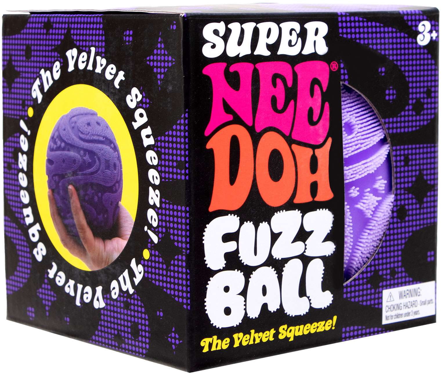 NeeDoh Super Fuzz Ball Stress Ball (1 RANDOM Color)