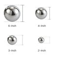 thumbnail image 6 of Stainless Steel Decorative Balls, Shiny Decorative Orbs for Centerpiece Decor, 2" Set of 6, 6 of 6