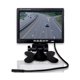 thumbnail image 4 of GOOHOCHY 7 "TFT-LCD Color 2 Entrada de video Retrovisor del coche Reposacabezas Monitor DVD VCR Monitor con control remoto IR y soporte, 4 of 5
