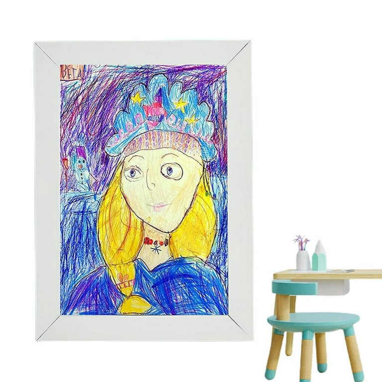  Kids Art Frame, Kids Art Frames Front Opening Holds 50