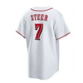 thumbnail image 2 of Men Women Cincinnati Reds Baseball Jersey DELACRUZ 44# STEER 7# INDIA 6# Player Name Jersey, 2 of 3