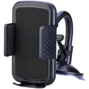Angle View: onn. Window or Dash Mount Mobile Device Holder, Sturdy Base for Secure Mount