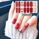 thumbnail image 1 of New Arrival Festival Nail Stickers Winter Snowflake Gloves Nails Art Decal 14Tips Christmas Full Cover Paste Make Up Accessories, 1 of 4