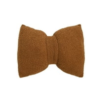 Yhmxh Bow Throw Pillows Bow Decorative Pillow Chair Cushions Butterfly Shaped Cute Pillows Home Decor Knot Plush Pillows Soft Seat Cushions Cute Throw Pillow for Couch Bow Room Decor 15.75x11.8in