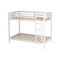 thumbnail image 3 of HMD Castine Twin Over Twin Solid Wood Standard Bunk Bed Box A, Antique Gray, 3 of 5