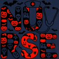 thumbnail image 3 of CafePress - Spooky Halloween Nurse Men's Value T Shirt - Men's Classic Graphic Cotton T-Shirt, 3 of 4