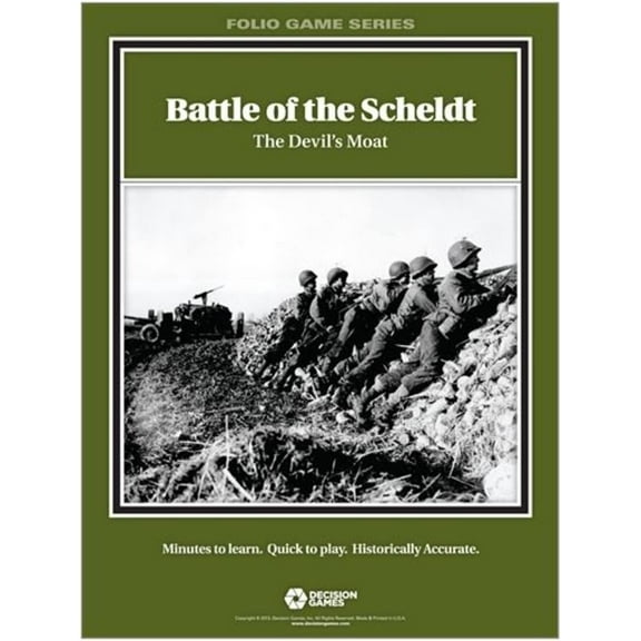 Decision Games Folio Game Series: Battle of the Scheldt, the Devil's Moat 1629