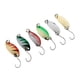 thumbnail image 4 of 6pcs cucharas Señuelos duros anzuelos de púas Señuelos cebos para perca arenque cabeza de serpiente DYNWAVEMX Señuelos de cuchara, 4 of 6