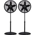 thumbnail image 1 of Lasko 18" Élégance et Performance 3 Vitesses Support Oscillant Ventilateur de Piédestal (2 Pack), 1 of 6