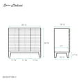 thumbnail image 7 of Cascade 36'' Bathroom Vanity in Brown Oak - Cabinet, 7 of 7