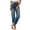 Blue-05, variant on Mitankcoo Women's High Waist Denim Jeans - Straight-Leg Pant for Spring Fall - Classic Long Trousers