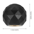 thumbnail image 2 of PENIKOKO 5Pcs Tire Valve Caps Metal and Rubber Black Durable Valve Stem Covers for Cars, 2 of 8