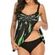 thumbnail image 4 of Augper Women Casual Fashion Print Strappy Back Set Two Piece Swimsuits Suit, 4 of 6