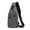 Grey, variant on Waterproof Sling Bag Crossbody Backpack for Men Women Sling Backpack Hiking Daypack