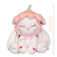 thumbnail image 2 of Muñeca de peluche suave, juguetes de peluche, conejo de pétalos, muñeco de conejo de peluche, grado profesional, 2 of 8