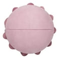 thumbnail image 3 of JWH 3D Round Flower Pillow Covers with Insert Small Circular Decorative Suede Throw Pillows  for Bedroom,Living Room and Hotel in lavender Pink 14inch, 3 of 7