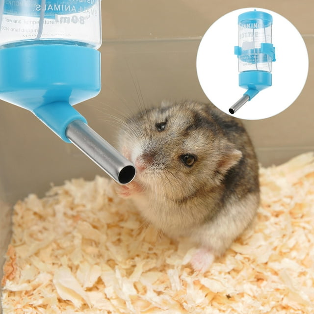 unbranded 2Ud Bebedero Azul Para Hamsters Y Conejos Con Funcionamiento Automático