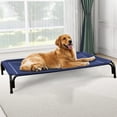 thumbnail image 2 of 2025 Upgraded Elevated Dog Bed, Cooling Mesh & Sturdy Metal Frame, Portable Raised Pet Cot for Small Medium Large Dogs, Indoor Outdoor, Anti-Slip, 8"+ Height, Easy Assembly, 2 of 11