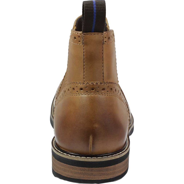 Men\'s size 11- Nunn Bush Men\'s Otis Chelsea boots featuring tan leather- great! Nunn Bush Otis II Plain Toe Chelsea Boots - Mens Clothing  main image 4