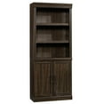 thumbnail image 2 of Better Homes & Gardens Glendale 5 Shelf Bookcase with Doors, Dark Oak Finish, 2 of 10