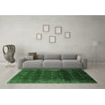 thumbnail image 3 of Ahgly Company Indoor Rectangle Oriental Emerald Green Industrial Area Rugs, 4' x 6', 3 of 4