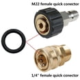 thumbnail image 2 of 20Pcs O Ring 1/4 M22 3/8 O Ring For Pressure Washer Hose Connector Tool, 2 of 8