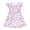 White, variant on Girls Casual Baseball Print Dress with Flounce Playful Summer Outfit Toddler Clothes