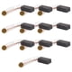 thumbnail image 1 of 10 Piezas Cepillo Carbón Eléctrico Amoladora Angular Herramienta Eléctrica (6), 1 of 9