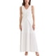 thumbnail image 2 of INSPIRE CHIC Conjunto de 2 Piezas para Mujeres, Top Sin Mangas con Escote en V y Falda Larga Plisada de Verano XL Blanca, 2 of 6