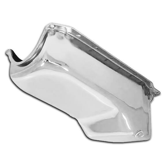 Fits 1986-1902 Chevy SB Small Block 305-327-350 Stock Capacity Oil Pan Chrome
