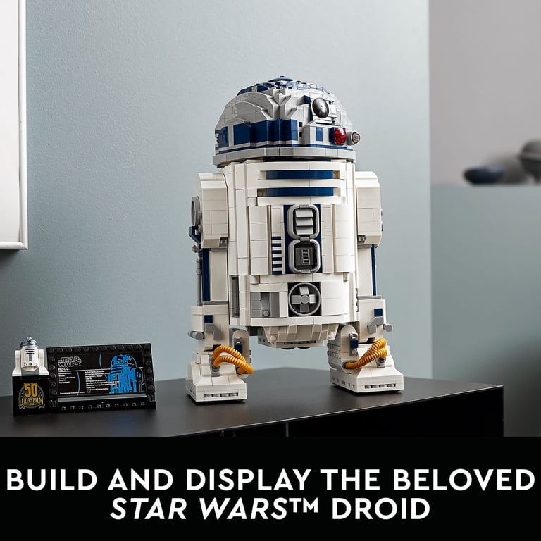 LEGO Star Wars R2-D2 75308, Adult Droid Building Set, Display 