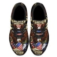 thumbnail image 2 of Being A Veteran Is An Honor America Shoes Sneakers for Women Men Black Size 12, 2 of 7