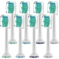 thumbnail image 1 of Têtes de Brosse à Dents de Rechange, Lot de 8 Têtes de Brosse Standard Compatibles, 1 of 5