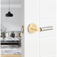 thumbnail image 5 of Sure-Loc LV100-RD 15 GRIP-SM 15 Levanto Non-Turning One-Sided Dummy Door Lever - Nickel, 5 of 7