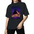 thumbnail image 2 of Catzilla: Feline City Mayhem Women's T-shirt, 2 of 3