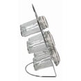 thumbnail image 4 of Wicca Kitchen Witch Alchemy Apothecary Jar Spice Metal Rack With 6 Glass Jars, 4 of 10