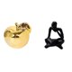 thumbnail image 1 of Estatua decorativa,Escultura de frutas para decoración del hogar para escritorio interior.,Figura de lector abstracto,Estatua de pensador abstracto,arte,manualidades,decoraciones,Figuras, 1 of 8