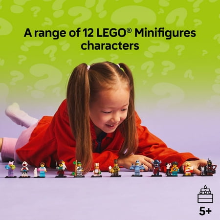 LEGO Minifigures Series 27 Pack - Collectible Figure for Kids, Boys and Girls, Ages 5+ - Mystery Blind Box, 1 of 12 Possible Minifigures - Gift Idea for Birthdays or Events - 71048