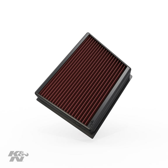 K&N 33-2466 Replacement Air Filter Fits select: 2011-2016 CHEVROLET SILVERADO, 2011-2016 GMC SIERRA