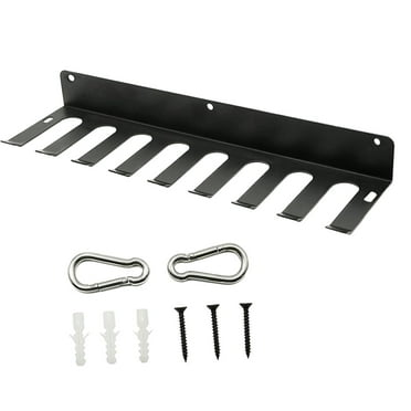 Baseball Bats Rack Holds 16 Bats, Baseball Bats Holder for Wall Mount, Metal Bats Hanger for Home and Field Storage, Hardware Included