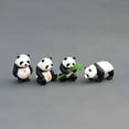 thumbnail image 2 of 4Pcs Mini Realistic Panda Animal Solid Models Toy DIY Scenery Desktop Ornament, 2 of 4